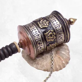 Moulin à prière bouddhiste 30,5 cm - Moulins à Prières tibétains