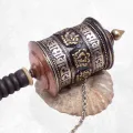 Moulin à prière bouddhiste 30,5 cm - Moulins à Prières tibétains