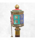 Moulin à prières tibétain 16 cm Objets rituels bouddhistes 6111.16