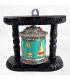 Moulin à prières tibétain Yeux du Bouddha Objets rituels bouddhistes 5997.2