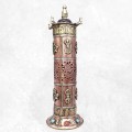 Porte-encens tibétain Pagode 2 en 1