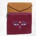 Sacoche bouddhiste bandoulière - Sacs tibétains et indiens