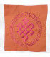 Housse de coussin curcuma Noeud infini
