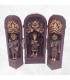 Temple triptyque Ganesh antique 12 cm Stupas, temples tibétains TEMP2