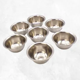 Bols d'offrandes bouddhistes 8 cm en métal - Bols d'offrandes bouddhistes
