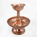 Serkyem pour offrandes bouddhistes en cuivre - Objets rituels bouddhistes