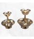 Serkyem pour offrandes bouddhistes en laiton 15 cm