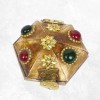 Boîte à bijoux tibétaine en Os de Yak petit modèle