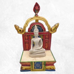 Statuette bouddhiste sur socle 25 cm Statuettes Bouddhistes STASO1