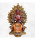 Statuette Bouddha Maitreya couleur rouge Statuettes Bouddhistes METRA1