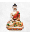 Statuette colorée Bouddha Amitabha 14 cm Statuettes Bouddhistes STABM14