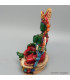 Statuette bouddhiste Tara verte 15 cm peinte à la main Statuettes Bouddhistes STATV1