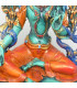 Statuette bouddhiste Tara verte peinte à la main Statuettes Bouddhistes STATV1.1