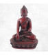 Statuette Bouddha rouge Amitabha 13 cm