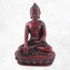 Statuette Bouddha rouge Amitabha 13 cm