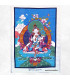 Tenture tibétaine TARA BLANCHE Tentures tibétaines Bouddha TENTB1