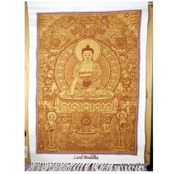 Tenture tibétaine Bouddha Sakyamouni