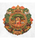 Décoration murale Mandala de Bouddha Tentures tibétaines Bouddha DMB2