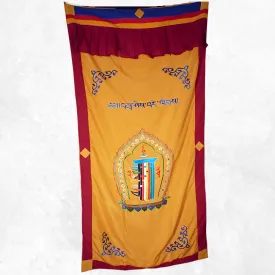 Tenture bouddhiste Kalachakra en soie brodée - Tentures bouddhistes