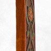 Sculpture tibétaine en bois 91 cm 