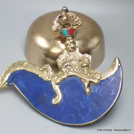 Kartika tibétain (drigug) laiton pierres fantaisie - Kartika Tibétain Bouddhiste