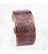 Large bracelet tibetain en cuivre 8 signes auspicieux Bracelets tibétains bouddhistes ref 16B
