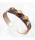 Bracelet tibétain 3 Oeil de Tigre