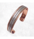Bracelet Magnétique en cuivre motif boules Bracelet Magnétique en Cuivre BMC1