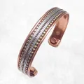 Bracelet Magnétique en cuivre motif boules - Bracelet Magnétique en Cuivre