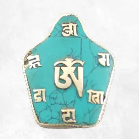 Pendentif tibétain Ghau Om mani pedme hum - Pendentifs tibétains bouddhistes