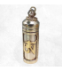 Bijou tibétain pendentif tube poison Om tibétain