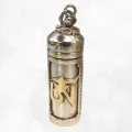 Bijou tibétain pendentif tube poison Om tibétain - Pendentifs tibétains bouddhistes