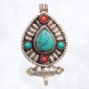 Pendentif Bouddhiste Ghau poison forme goutte