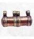 Pendentif tibétain tube en cuivre Bijoux tibetains bouddhistes 2670