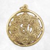 Bijou tibétain pendentif laiton Om