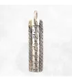 Pendentif bouddhiste Mantra de Chenrezi en métal blanc - Pendentifs tibétains bouddhistes