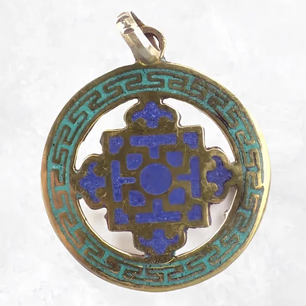 Bijou bouddhiste pendentif Dorje Vajra - Pendentifs tibétains bouddhistes