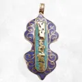 Bijou tibétain Dordje bouddhiste imitation pierre - Pendentifs tibétains bouddhistes