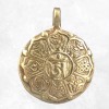 Pendentif tibétain bouddhiste en laiton