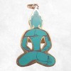 Pendentif tibétain Bouddha laiton turquoise