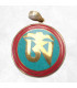 Bijou tibétain pendentif Om réversible