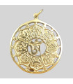 Pendentif tibétain en laiton - Pendentifs tibétains bouddhistes