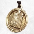 Pendentif bouddhiste Kalachakra – Laiton artisanal du Népal