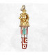 Pendentif tibétain Dieu indien perle de Dzi