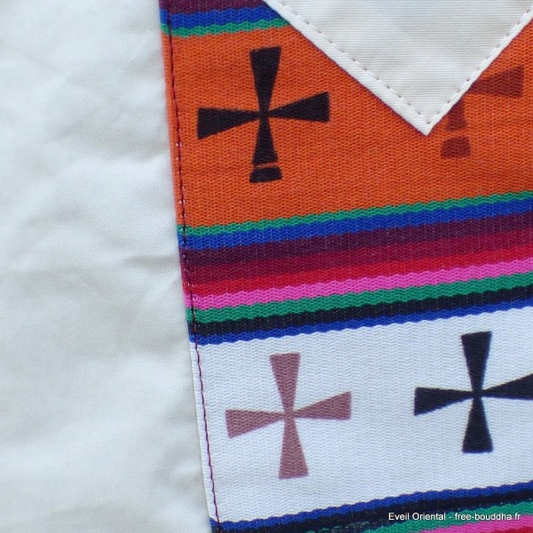  Tenture tibétaine portière Noeud Inifni 