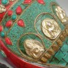 Authentique Conque tibétaine de cérémonie 1,2 kg Objets rituels bouddhistes 4046.24