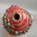 Conque tibétaine de cérémonie 1,2 kg - Authentique fait main - Objets rituels bouddhistes