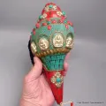 Conque tibétaine de cérémonie 1,2 kg - Authentique fait main - Objets rituels bouddhistes