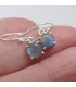 Boucles d'oreilles argent Labradorite bleue Bijoux en Labradorite Bleue SK48.4