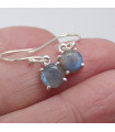Boucles d'oreilles argent Labradorite bleue Bijoux en Labradorite Bleue SK48.4